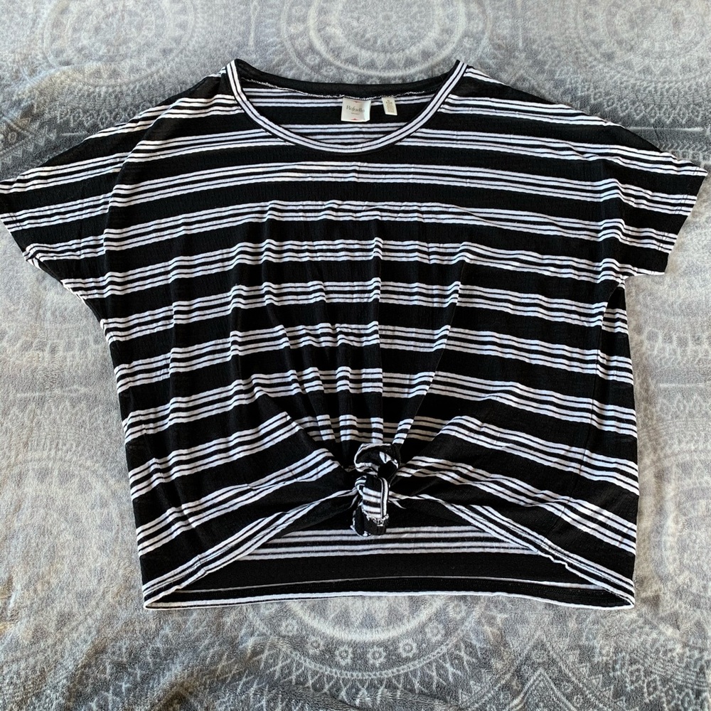 Rafalla Sport top black and white
